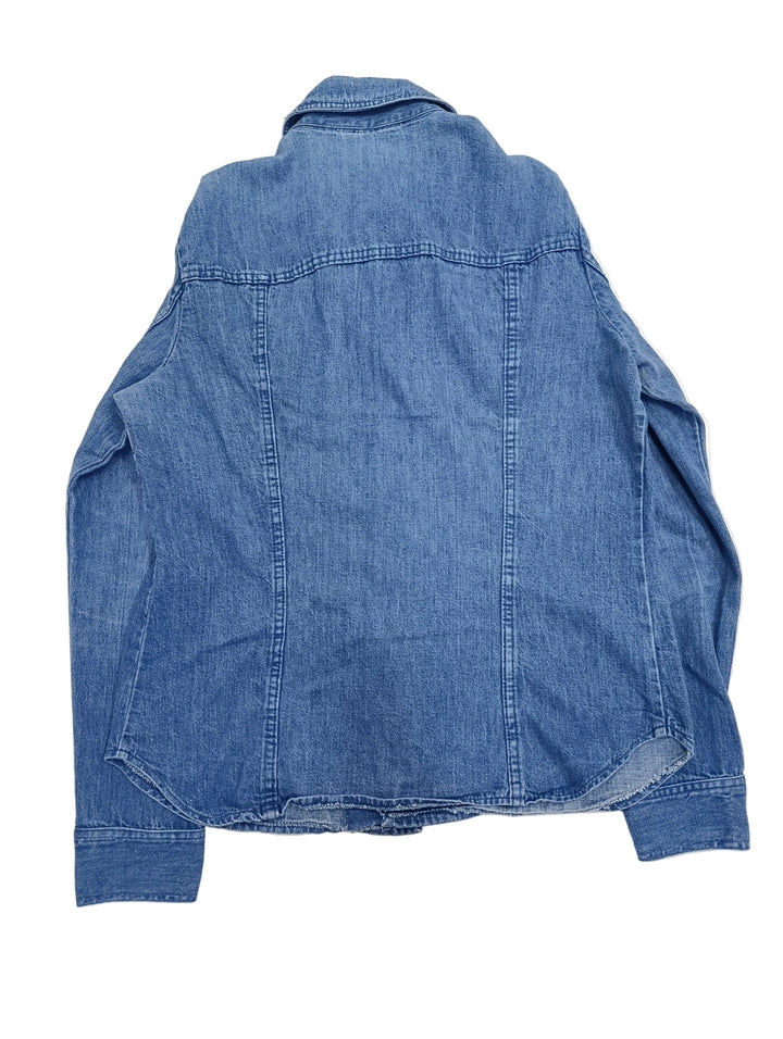 Wrangler shirt made France camicia denim vintage jeans usato