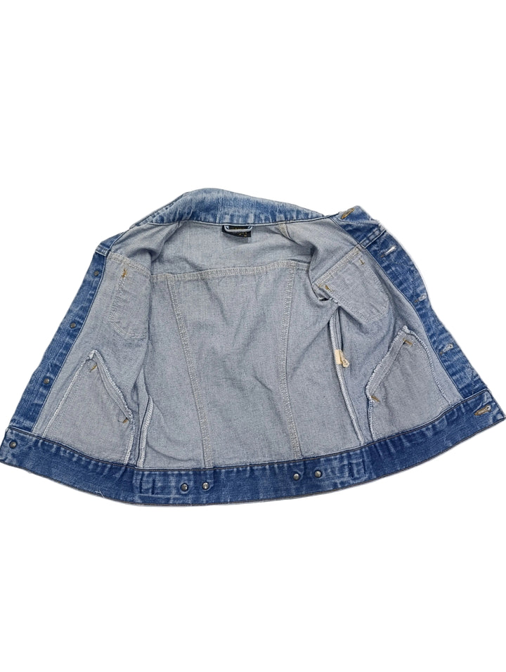 Wrangler Gilet taglia XL Made in Malta denim vintage jeans usato