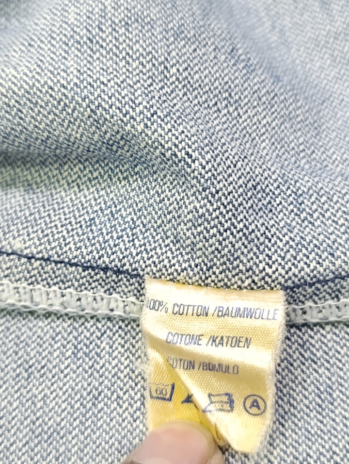 Wrangler Gilet taglia XL Made in Malta denim vintage jeans usato