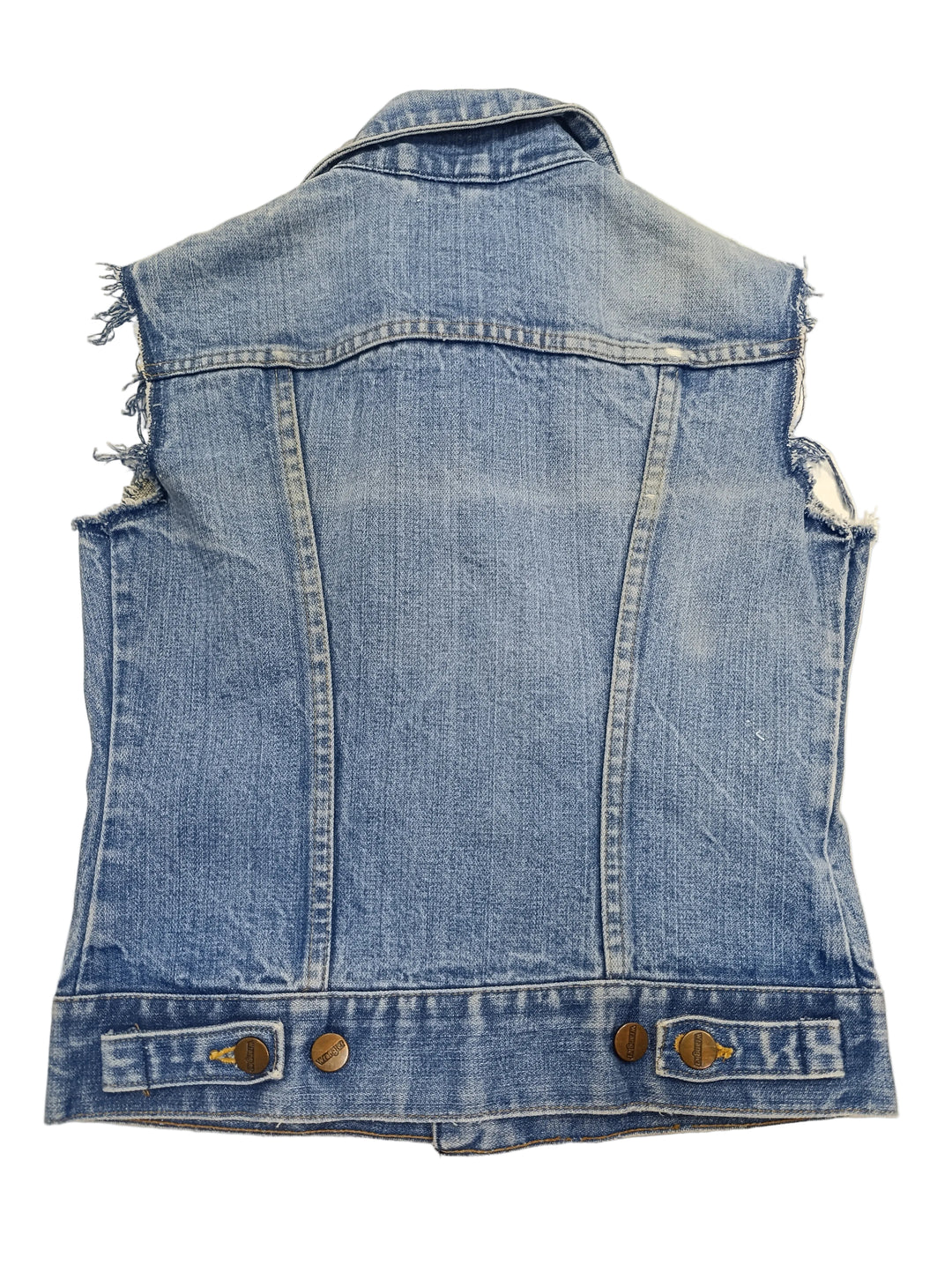 Wrangler Gilet taglia XL Made in Malta denim vintage jeans usato