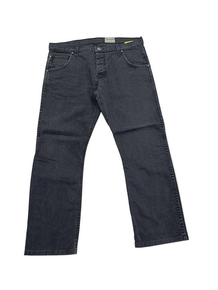 Wrangler Spencer regular fit W34 L32 nero vintage jeans usato