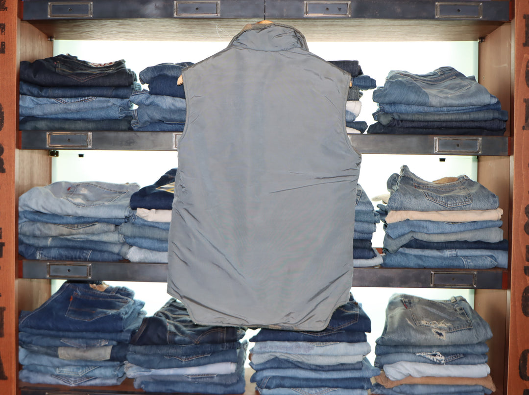 Woolrich made in USA Gilet double Face Taglia S