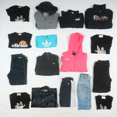 Abbigliamento firmato estivo invernale Bambino Bambina vintage Box da 197pz