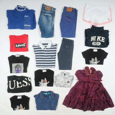 Abbigliamento firmato estivo invernale Bambino Bambina vintage Box da 197pz