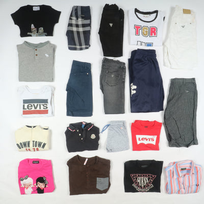 Abbigliamento firmato estivo invernale Bambino Bambina vintage Box da 197pz