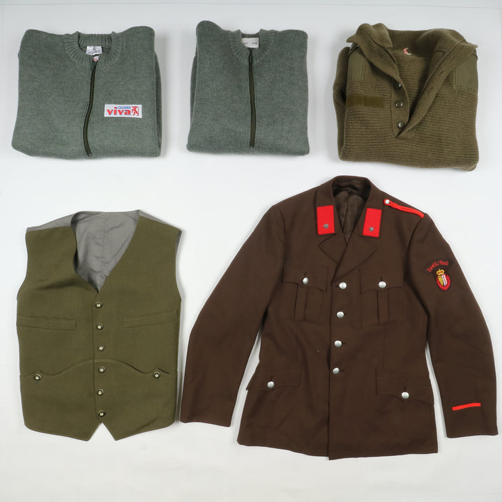 Abbigliamento militare e civile misto caccia pesca soft air lotto da 27pz army