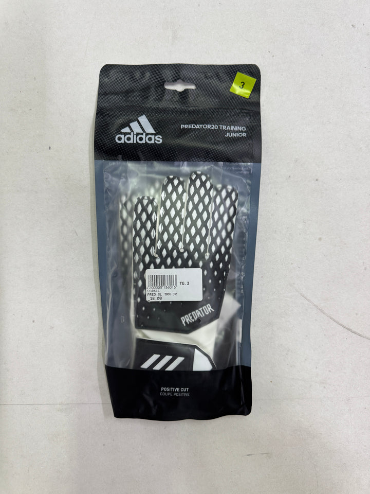 Adidas predator 20 training size 3 junior guanti portiere calcio nuovi