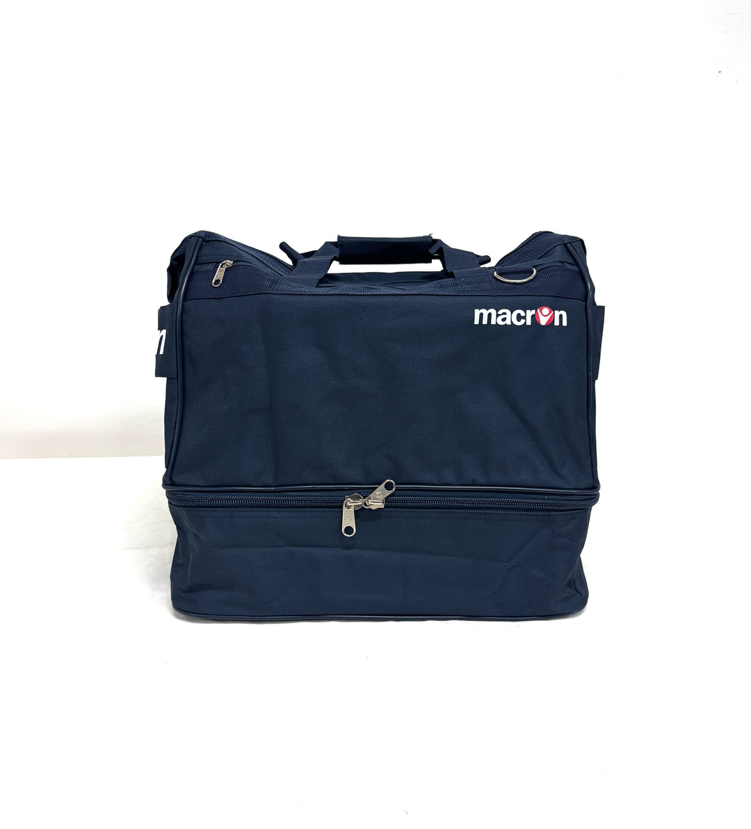 Stock 18pz Borsoni nuovi calcio Macron Apex medium Blu Navy deadstock football bag