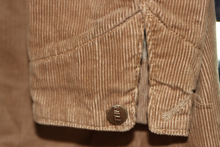 Rifle corduroy work jacket marrone deadstock Taglia S