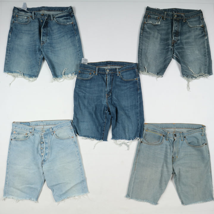 Levi's bermuda short uomo Box da 56pz jeans denim