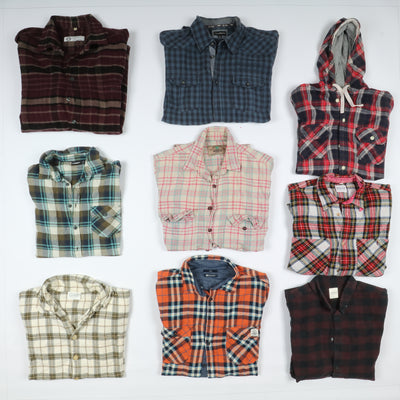 Camicie a quadri, Flanella e Pilei Stock da 23pz flanella