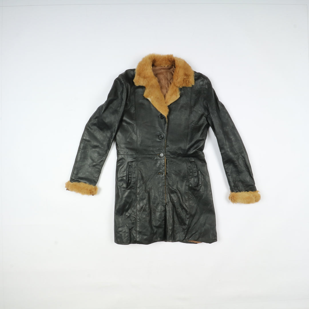 Box abbigliamento vintage in pelle Uomo e Donna 24 pz stock leather