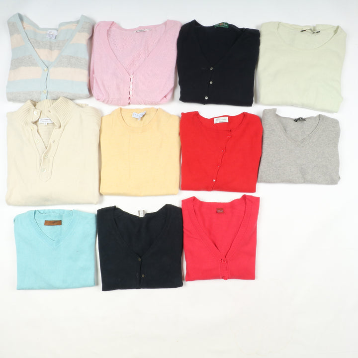 Cashmere 100% stock da 42 pz Maglioni, Cardigan e Gilet donna e uomo