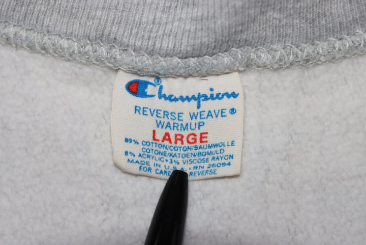 Champion Reverse Weave Warmup made in USA felpa vintage taglia L