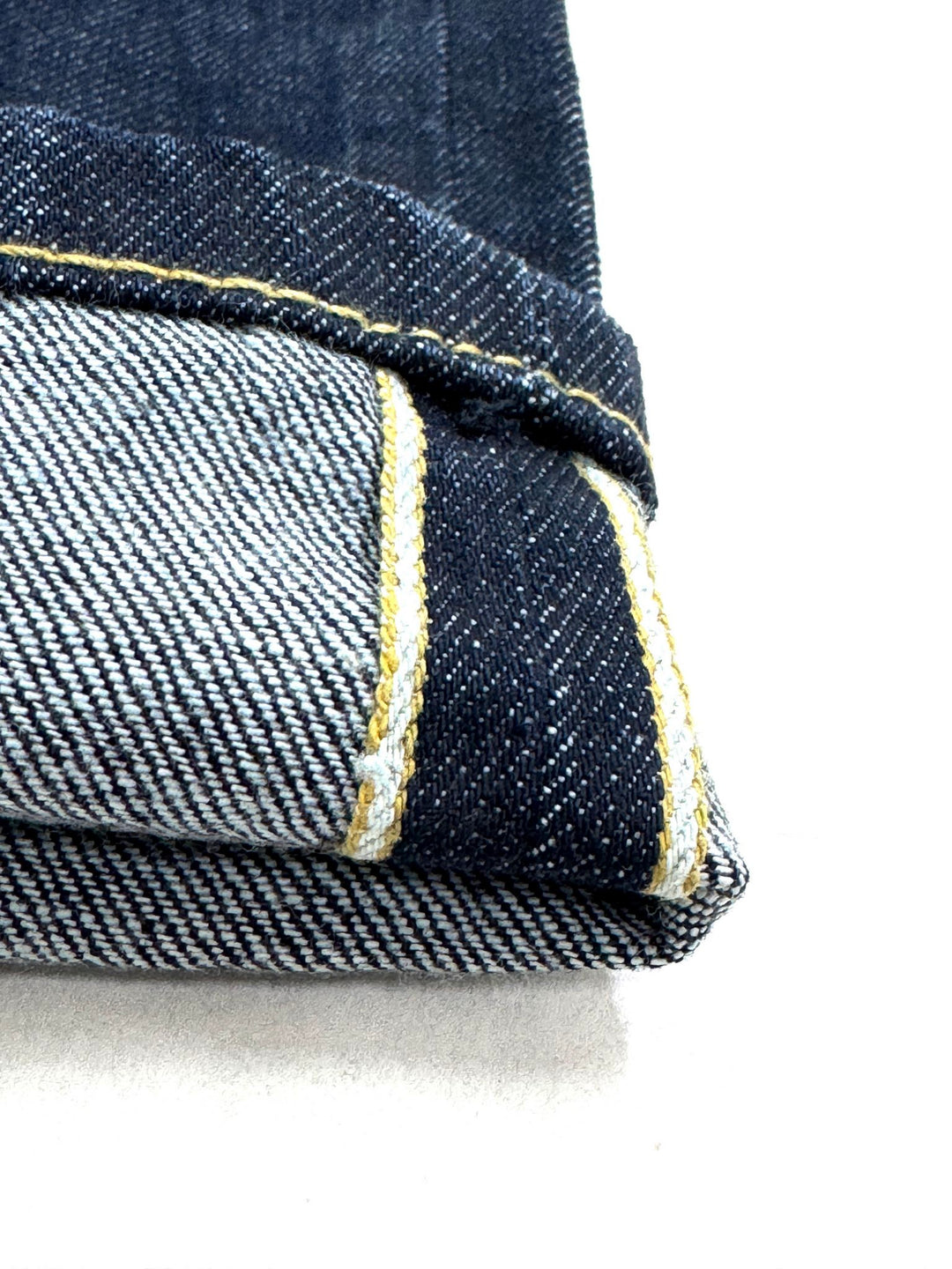 Uniform Gino chic cimosato W27 deadstock selvedge jeans vintage anni 90&