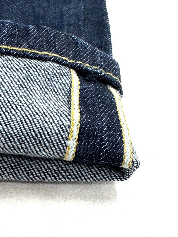 Uniform Gino chic cimosato W27 deadstock selvedge jeans vintage anni 90&