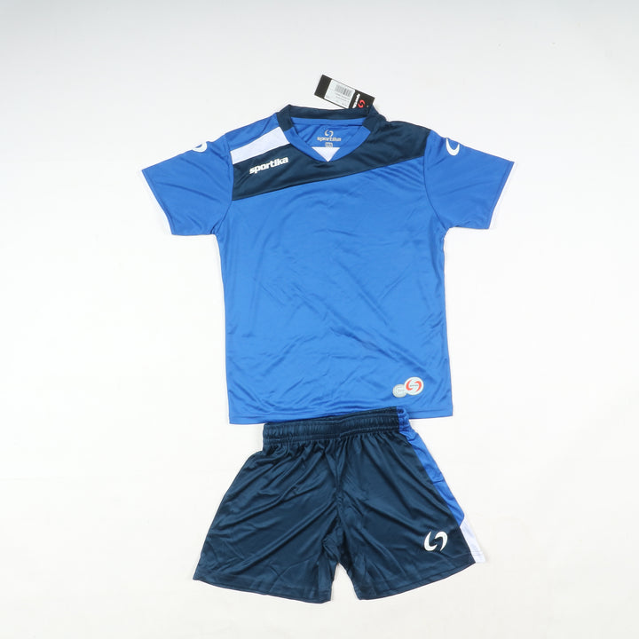 Completi da calcio bambino nuovi con cartellino 70pz Macron, Givova, Sportika, Royal