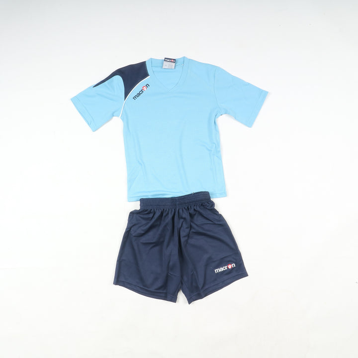 Completi da calcio bambino nuovi con cartellino 70pz Macron, Givova, Sportika, Royal