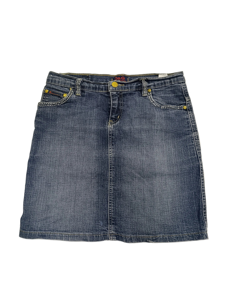 D&amp;G y2k gonna donna Taglia S y2k dolce e gabbana vintage jeans