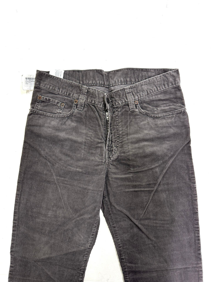 Edwin dillon slim pant W31 L32 deadstock corduroy pant marrone