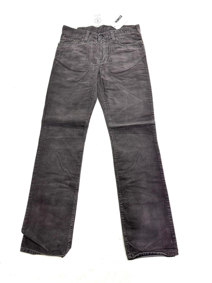 Edwin dillon slim pant W31 L32 deadstock corduroy pant marrone