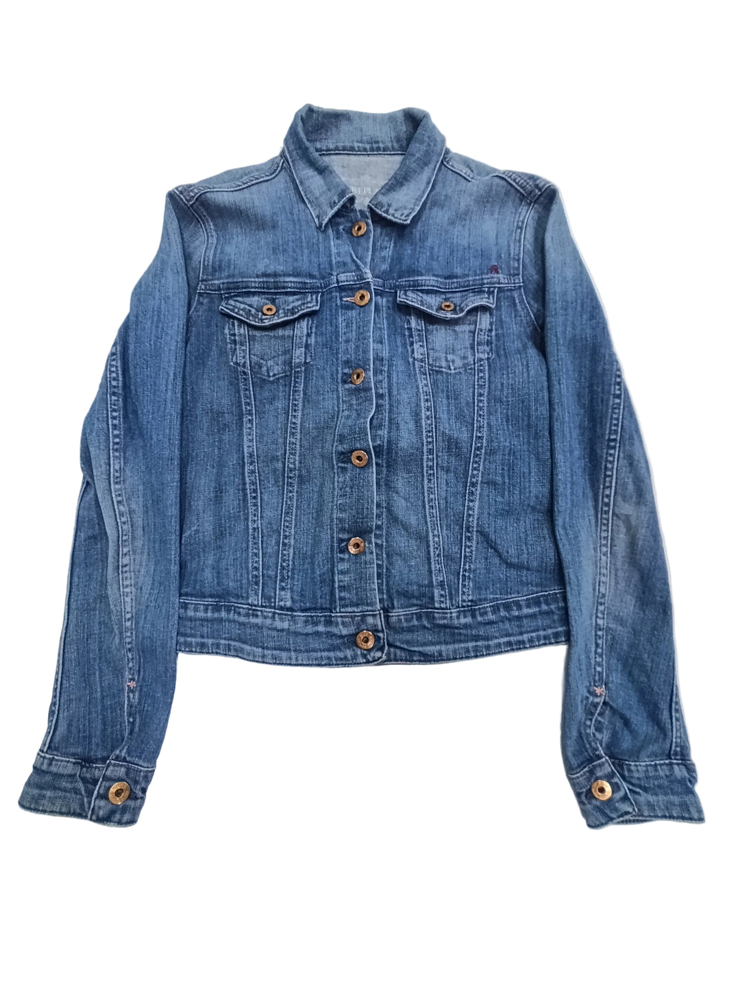 Replay slim fit jacket denim Taglia M donna vintage usato
