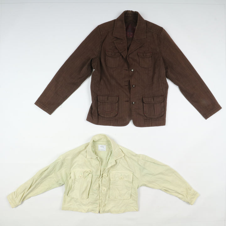 Giacche jeans vintage uomo donna 35pz anni 2000 Y2K