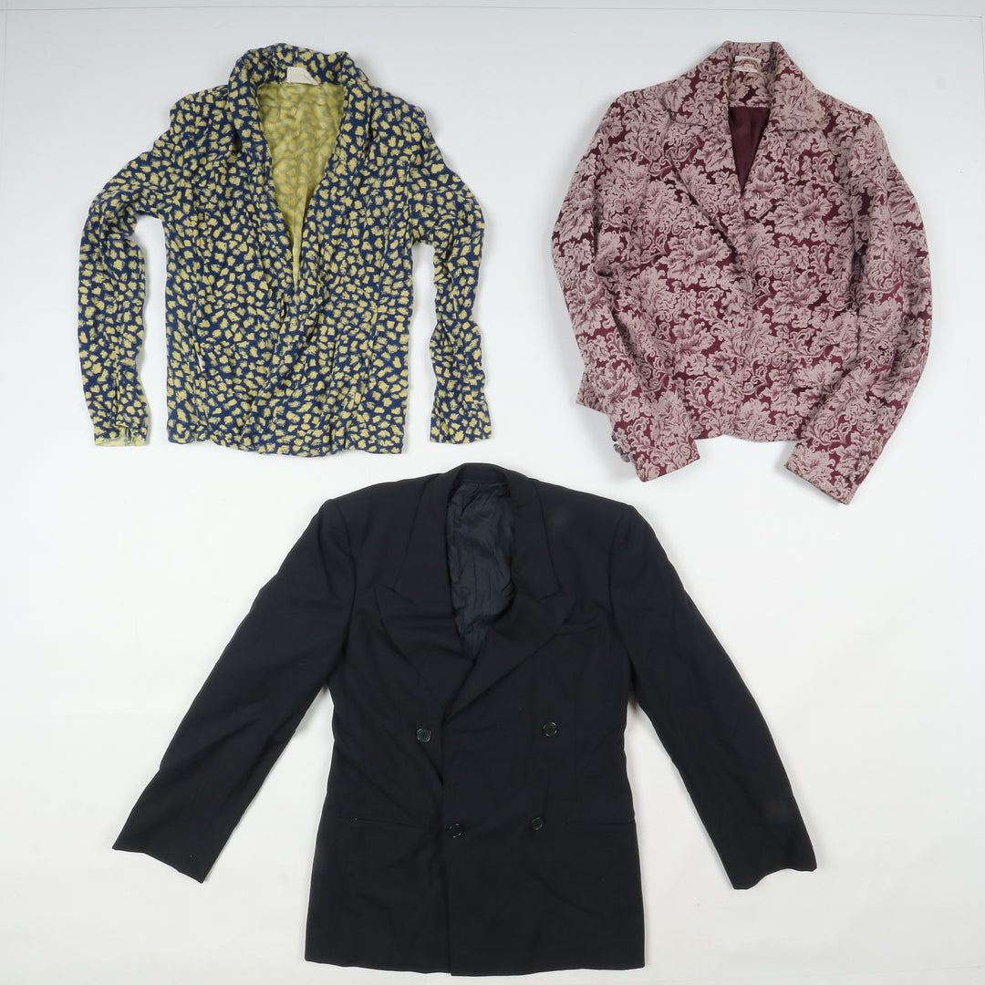 Giacche Blazer e completi vintage uomo e donna box da 33pz