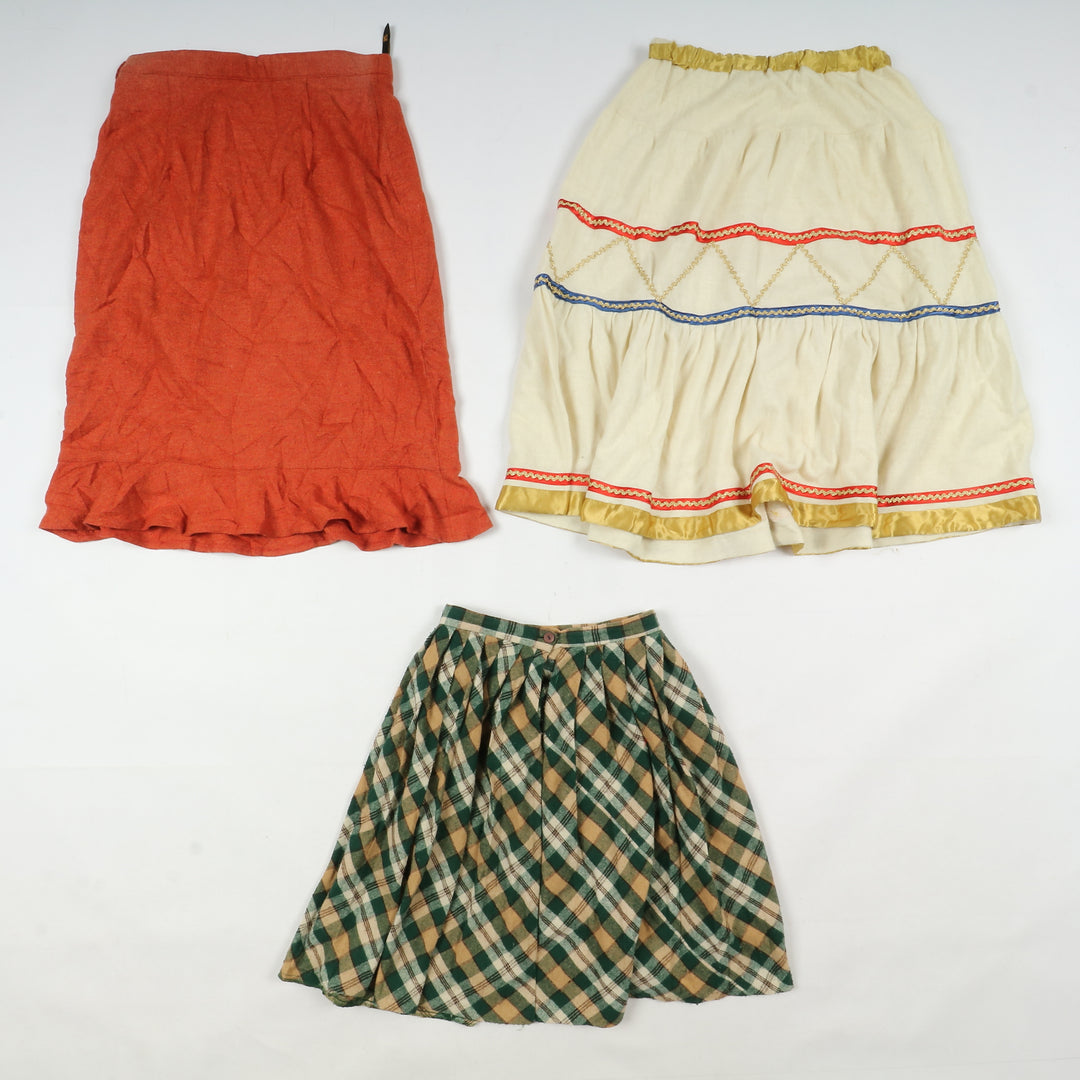 Gonne vintage invernali donna 44pz modelli misti