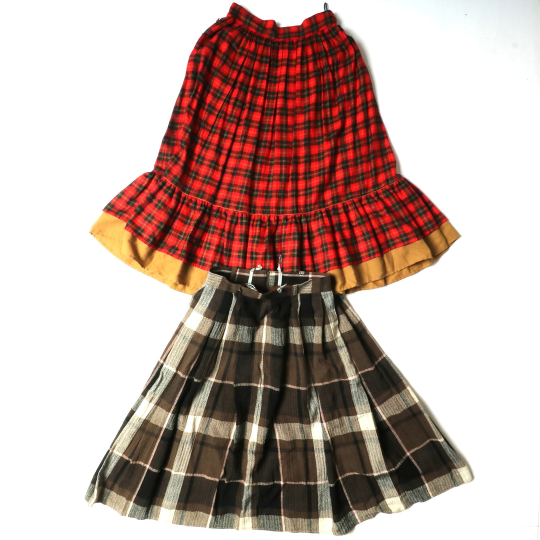 Gonne vintage invernali donna 30pz modelli misti