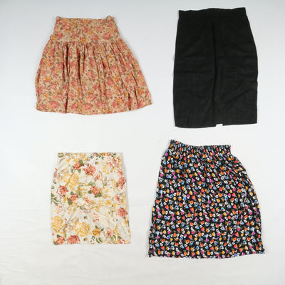 Gonne vintage estive colorate donna stock da 46pz