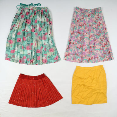 Gonne vintage estive colorate donna stock da 46pz