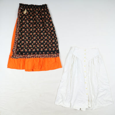 Gonne vintage estive colorate donna stock da 46pz