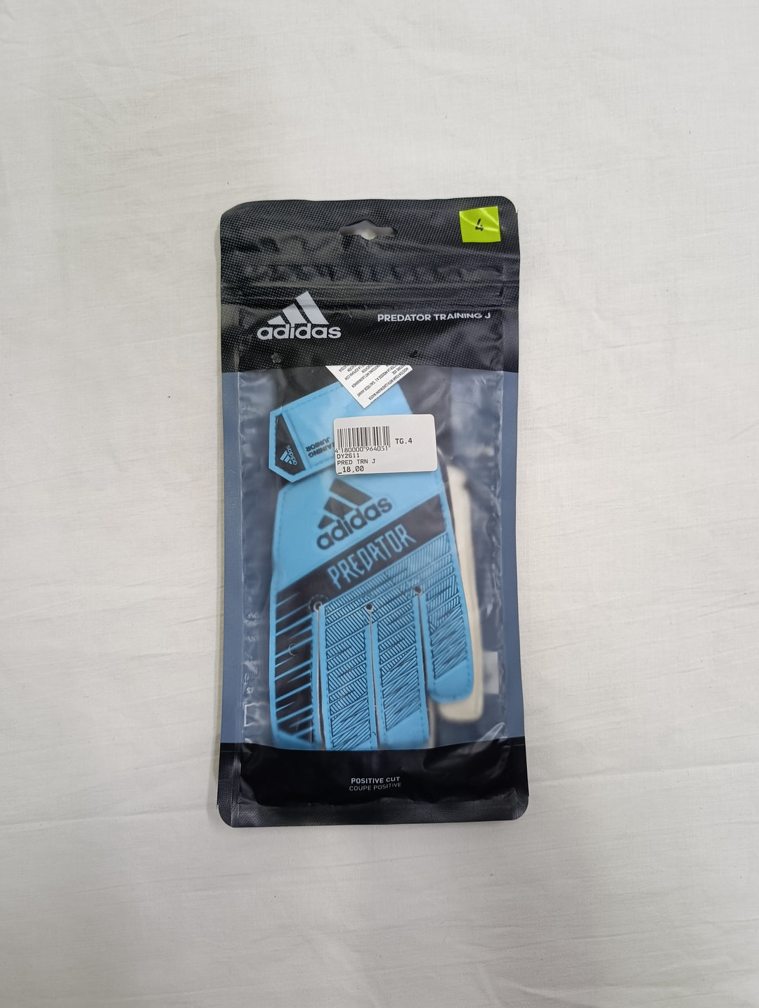 Adidas predator training size 4 junior guanti portiere calcio nuovi