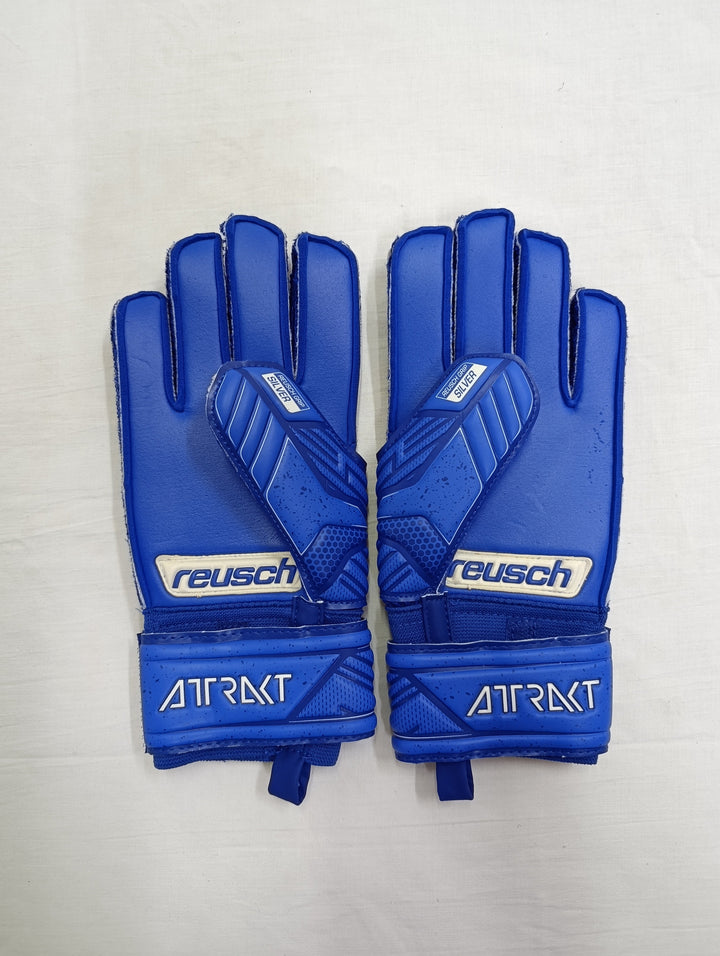 Reusch attrakt silver junior size 6.5 guanti portiere calcio nuovi