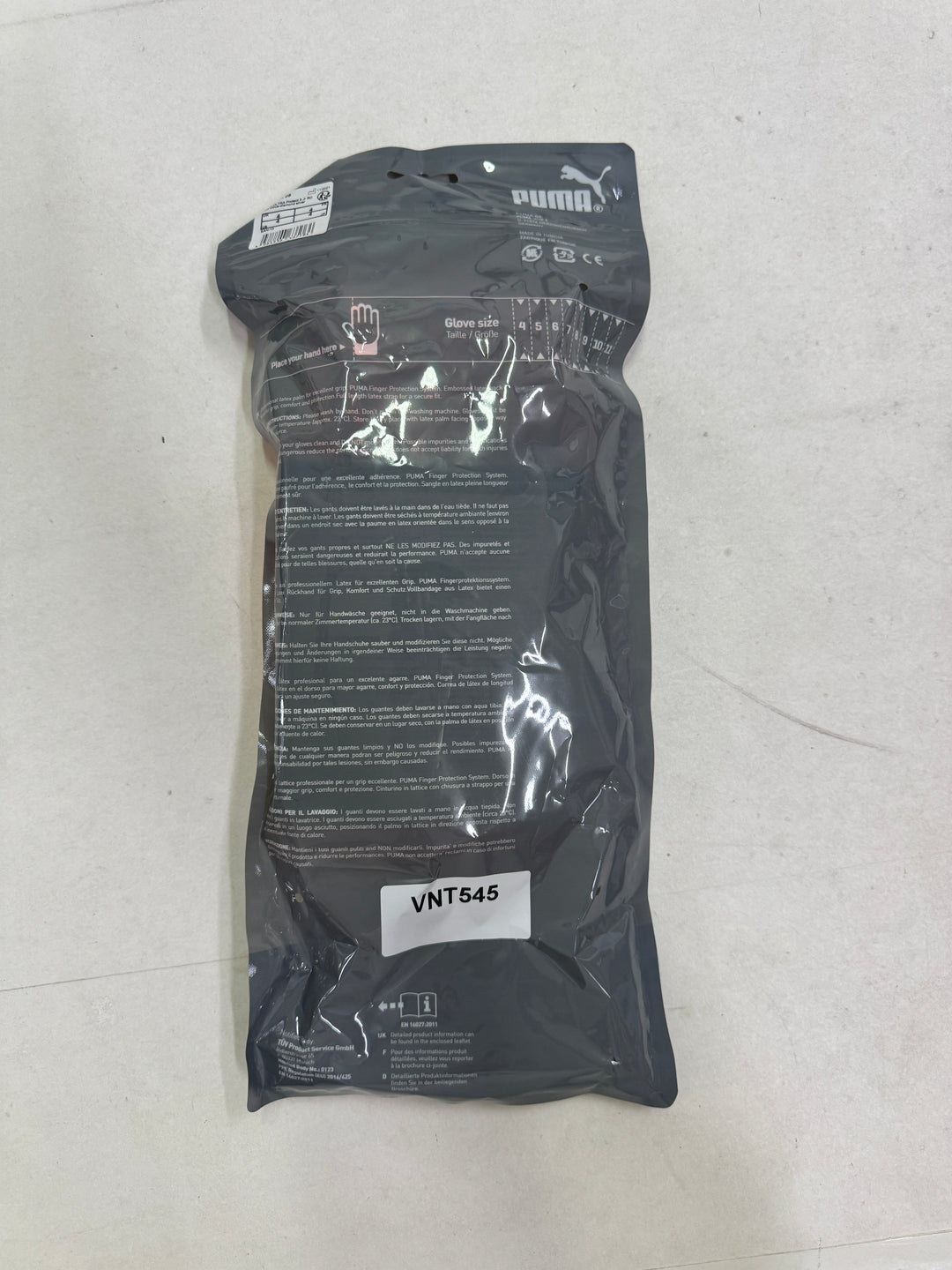 Puma ultra protect 3 size 4 junior guanti portiere calcio nuovi