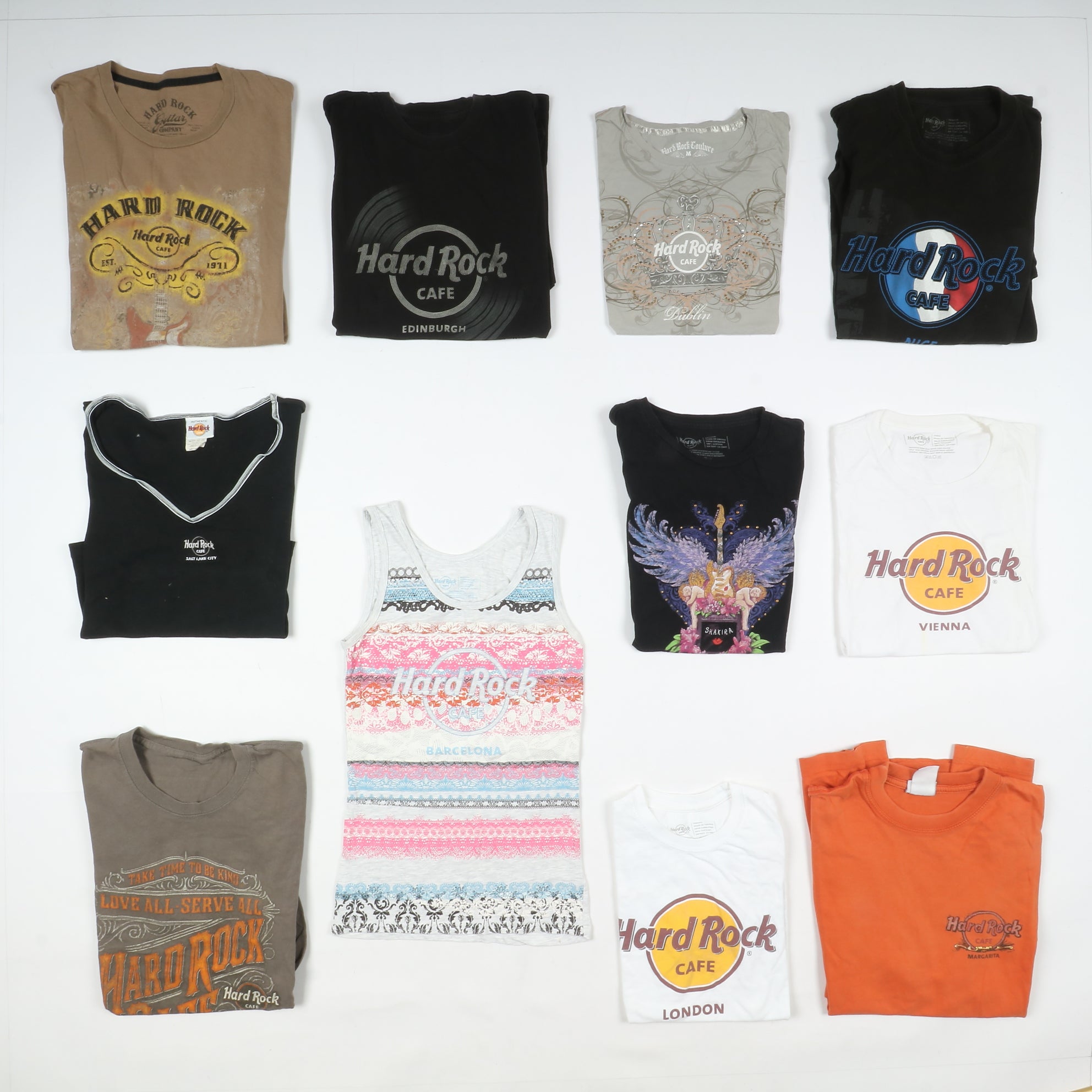 Hard Rock T shirt polo e felpe vintage box da 71pz Levi s uomo e donn Vintage Clothing