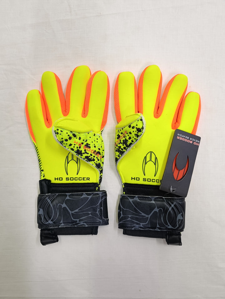 Ho Soccer first superlight lime size 7 guanti portiere calcio nuovi