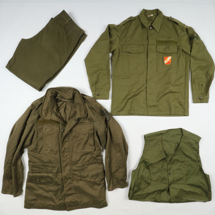 Abbigliamento militare e civile misto caccia pesca soft air lotto da 27pz army