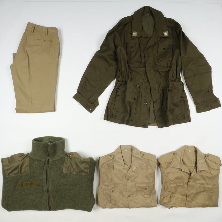 Abbigliamento militare e civile misto caccia pesca soft air lotto da 28pz army