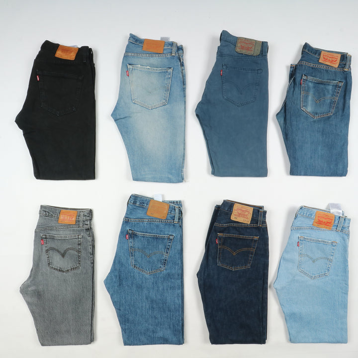 Levi's 501 grado A box da 30pz uomo e donna denim e mix color