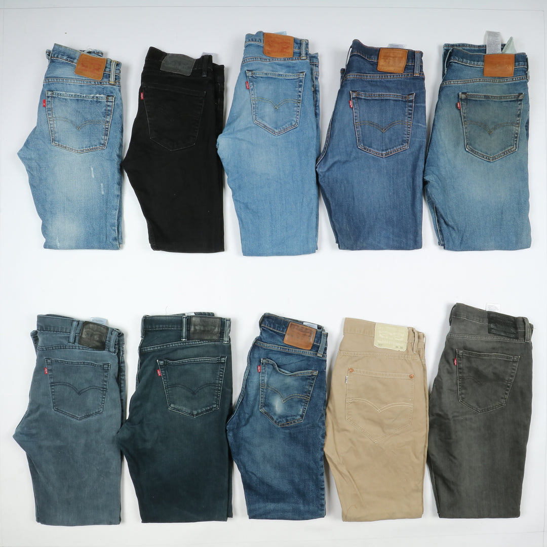 Levi's jeans denim slim e skinny uomo donna stock da 46 pz - Levis 511, 510, 504....