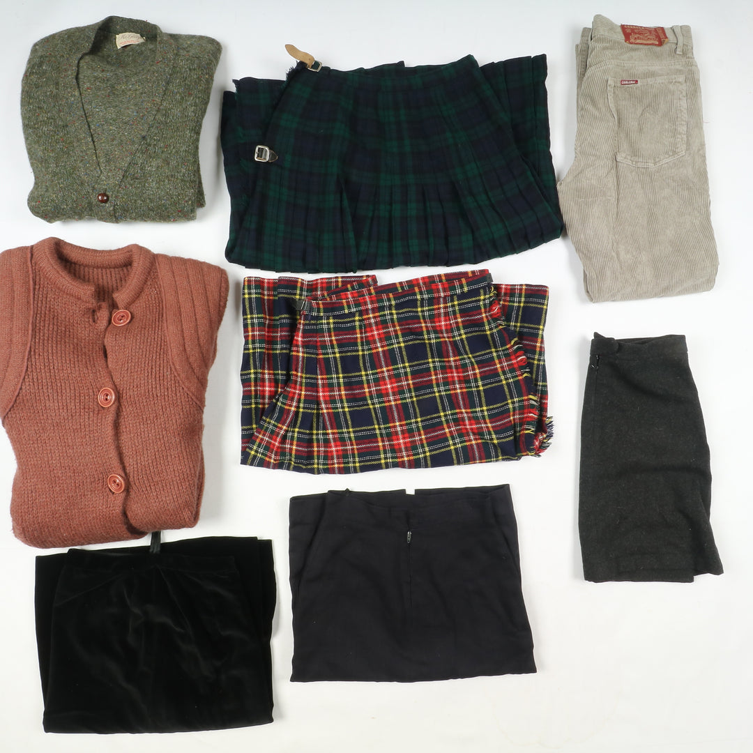 Abbigliamento vintage no brand misto uomo e donna Grado A+B Box da 30pz