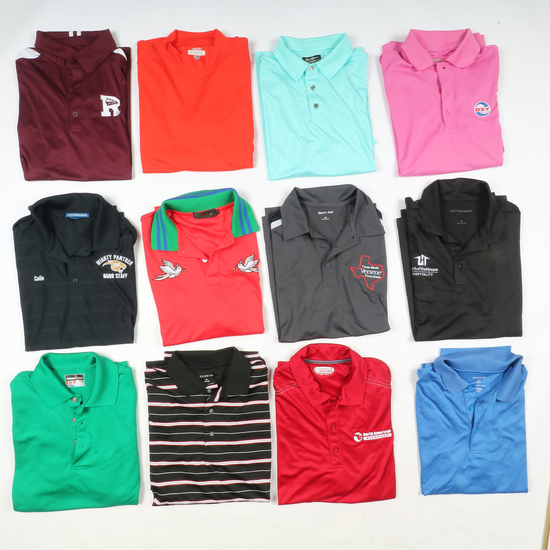 Polo jersey sportive Padel, Tennis, Golf ed altri sport 100pz