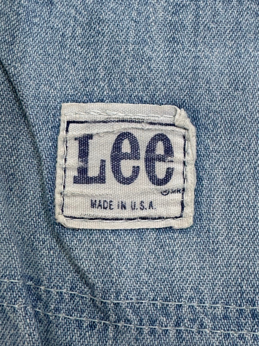 Lee W29 L32 work pant talon zip made in usa anni 70&