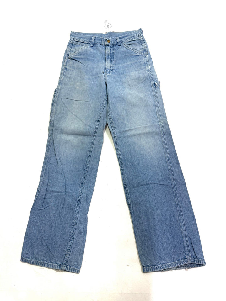 Lee W29 L32 work pant talon zip made in usa anni 70&
