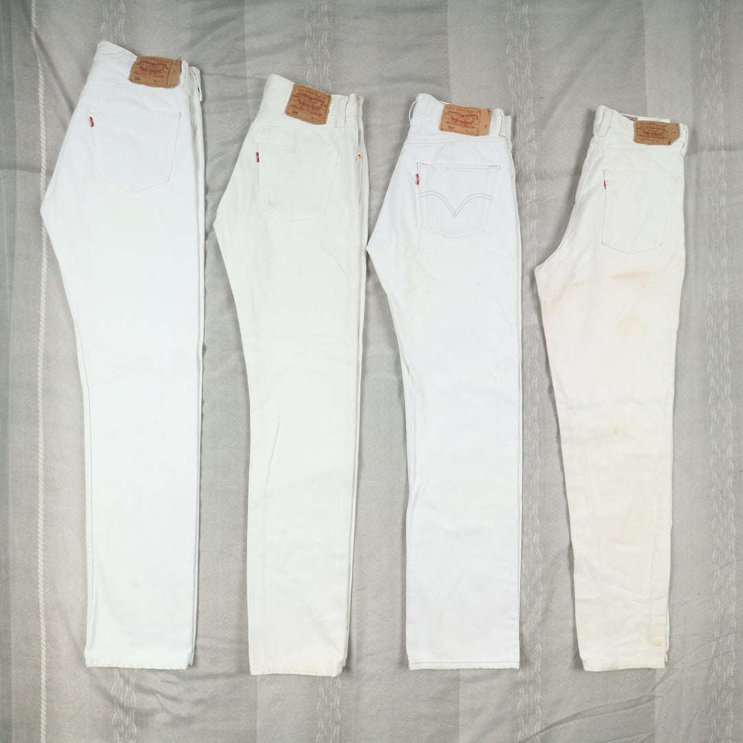 Levi's 501, 901 e zip fly Bianco Grado A+B, box da 20pz Uomo e Donna