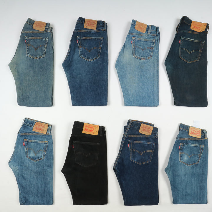 Levi's 501 grado A box da 30pz uomo e donna denim e mix color