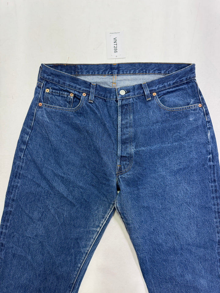 Levi's 501 selvedge W38 L31 Indigo vintage jeans denim lvc cimosa