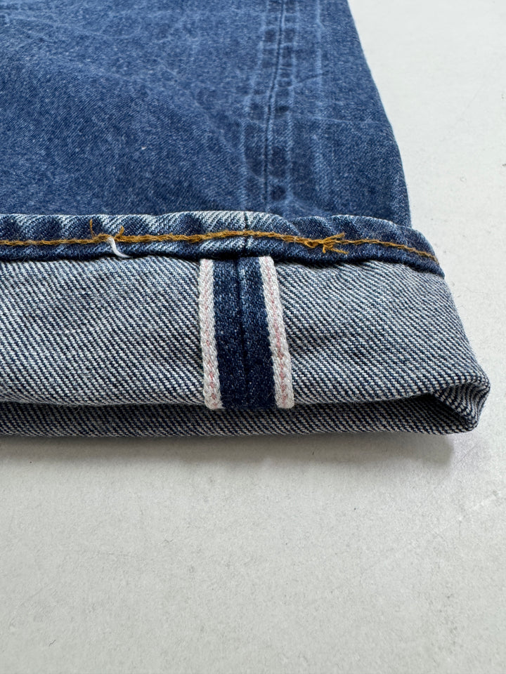 Levi's 501 selvedge W38 L31 Indigo vintage jeans denim lvc cimosa